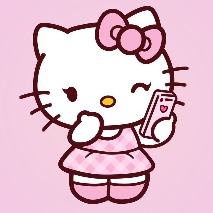 black hello kitty pfp y2k black hello kitty pfp y2k