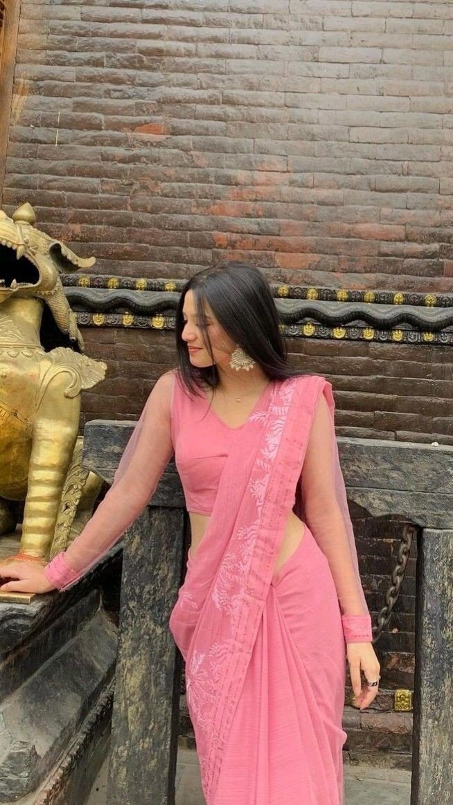 blue saree girl dp blue saree girl dp
