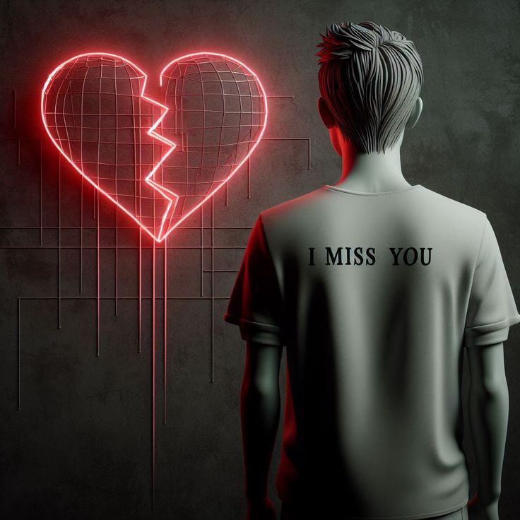 broken heart dp a name