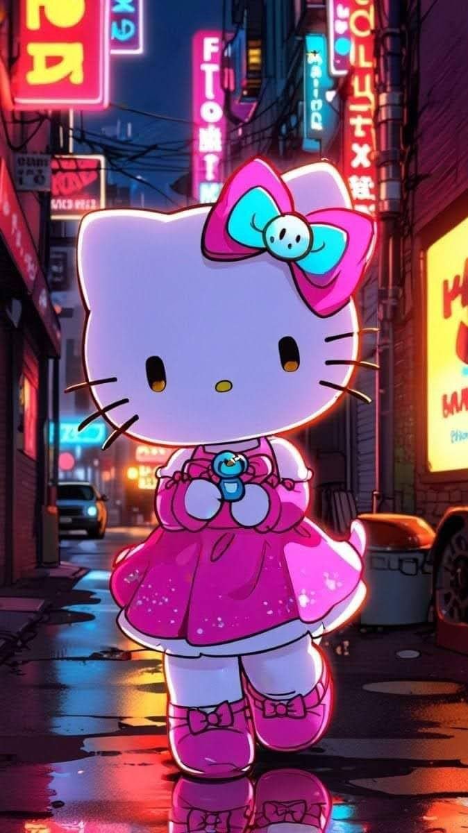 hello kitty pfp curly hair hello kitty pfp curly hair