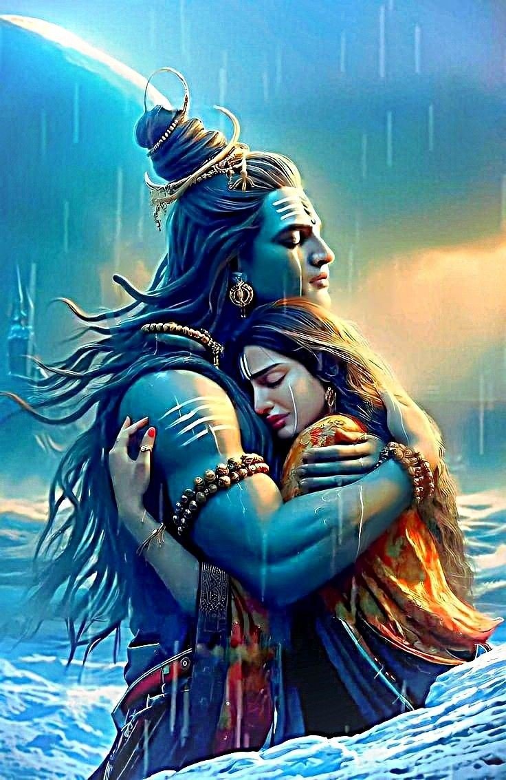 shiv parvati wallpaper art shiv parvati wallpaper art