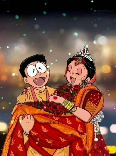shizuka and nobita photo
