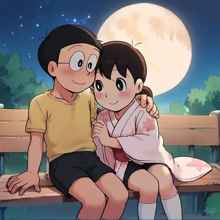 shizuka nobita dp pic